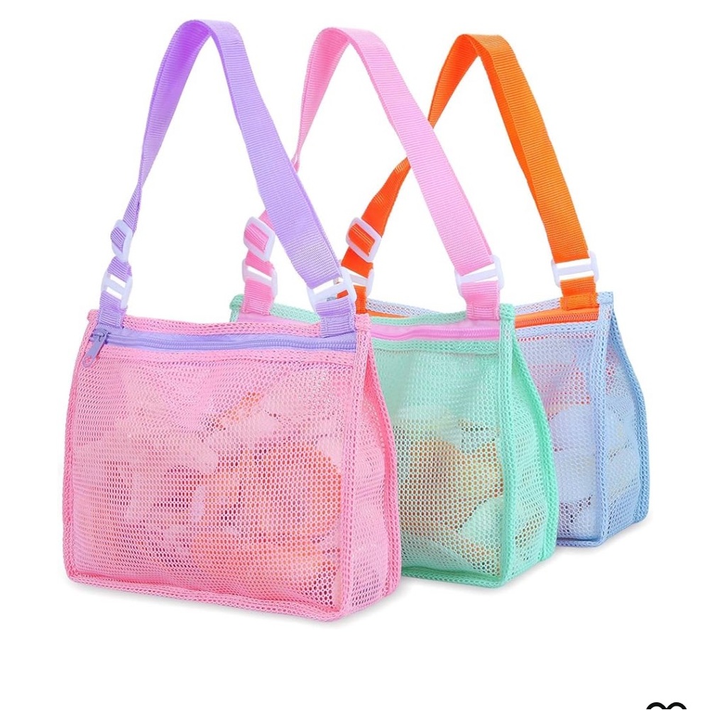 3 Pack Mesh Beach Bag Collection 3
Colorful Shoulder Bags Set New!